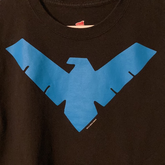 Vintage 1999 Nightwing T-Shirt (L) - Picture 2 of 5